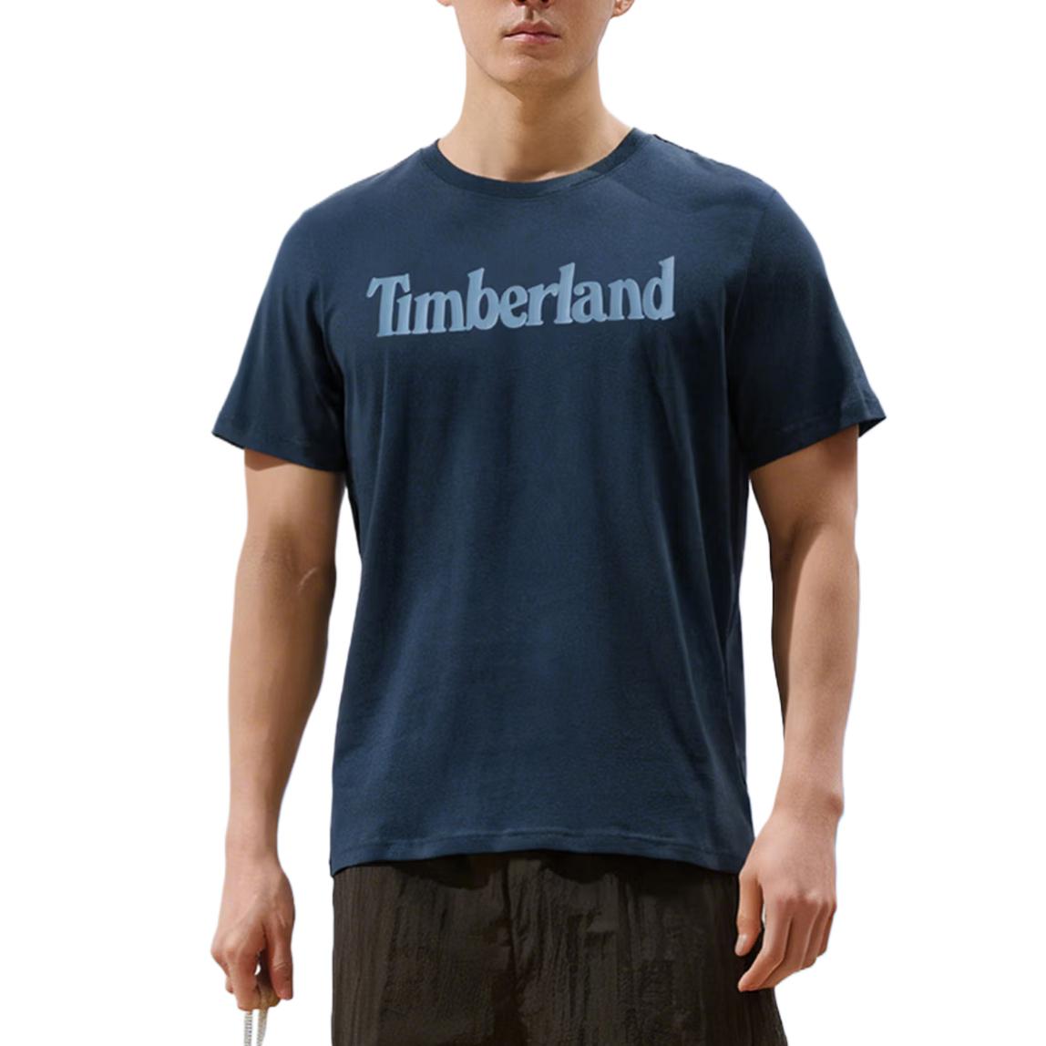 Timberland Solid Color Breathable Crew Neck T-Shirt Men tops A6DN3-Z02 XL