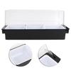 Seasoning Box with Lid Bar Condiment Holder Fruit Case Dispenser Milk Tea Shop Accessory3