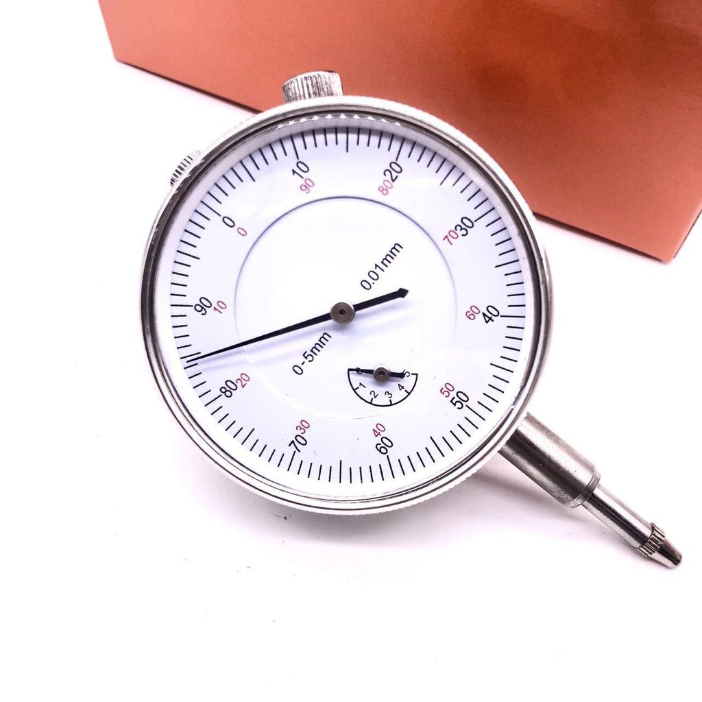 Mechanical Dial Indicator with Universal Magnetic Base, 0-10mm Range, 0.01mm Accuracy