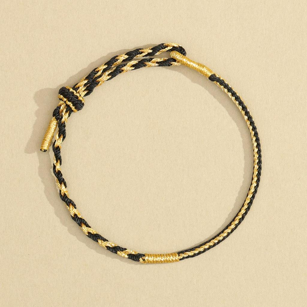 Red String Hand-Woven Ethnic Horse Year Bracelet - Unisex New Year Gift