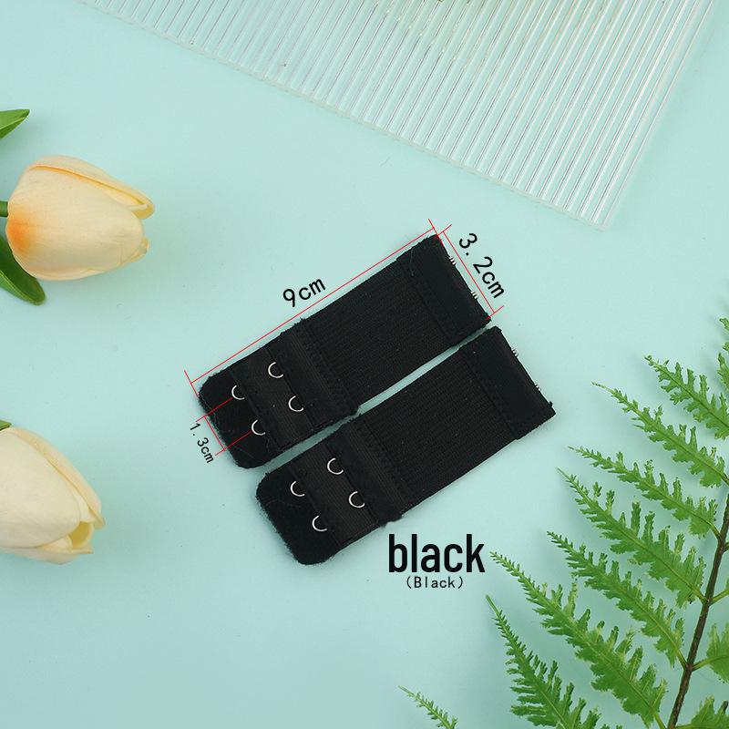 Roestvrijstalen BH Rugverlenger Gesp - Elastische 2-Rij 2-3-4-Knops Aansluiting