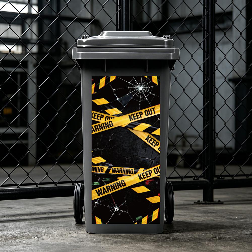 PVC Stickers Self-adhesive Decorative Stickers Decals for Trash Decoration Word 820x380mm