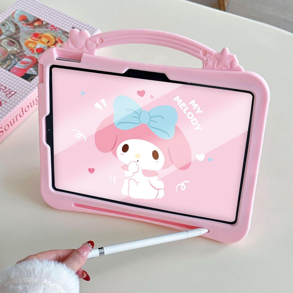 Retractable My Melody Silicone Case for iPad Air 2025/iPad Pro 11 Tablet