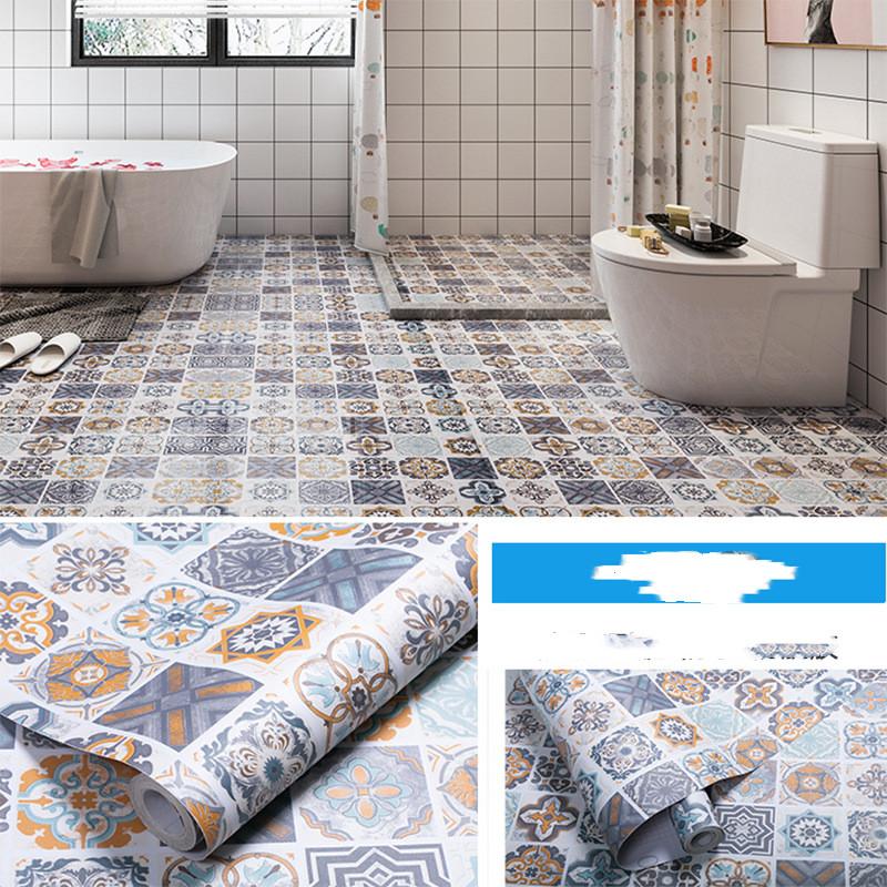 Buy Thicken Floor Stickers Selfadhesive Waterproof Bathroom Floor Stickers Nonslip Home
