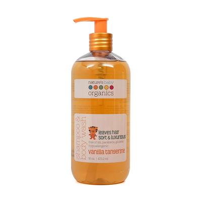 Organics Shampoo and Body Wash Vanilla Tangerine, 16 Fl Oz