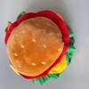 Funny Cat Dog Cosplay Burger Hat Soft Breathable Pet Headwear Adorable Prop for Pet Daily Play Home Photo Shooting Supplies