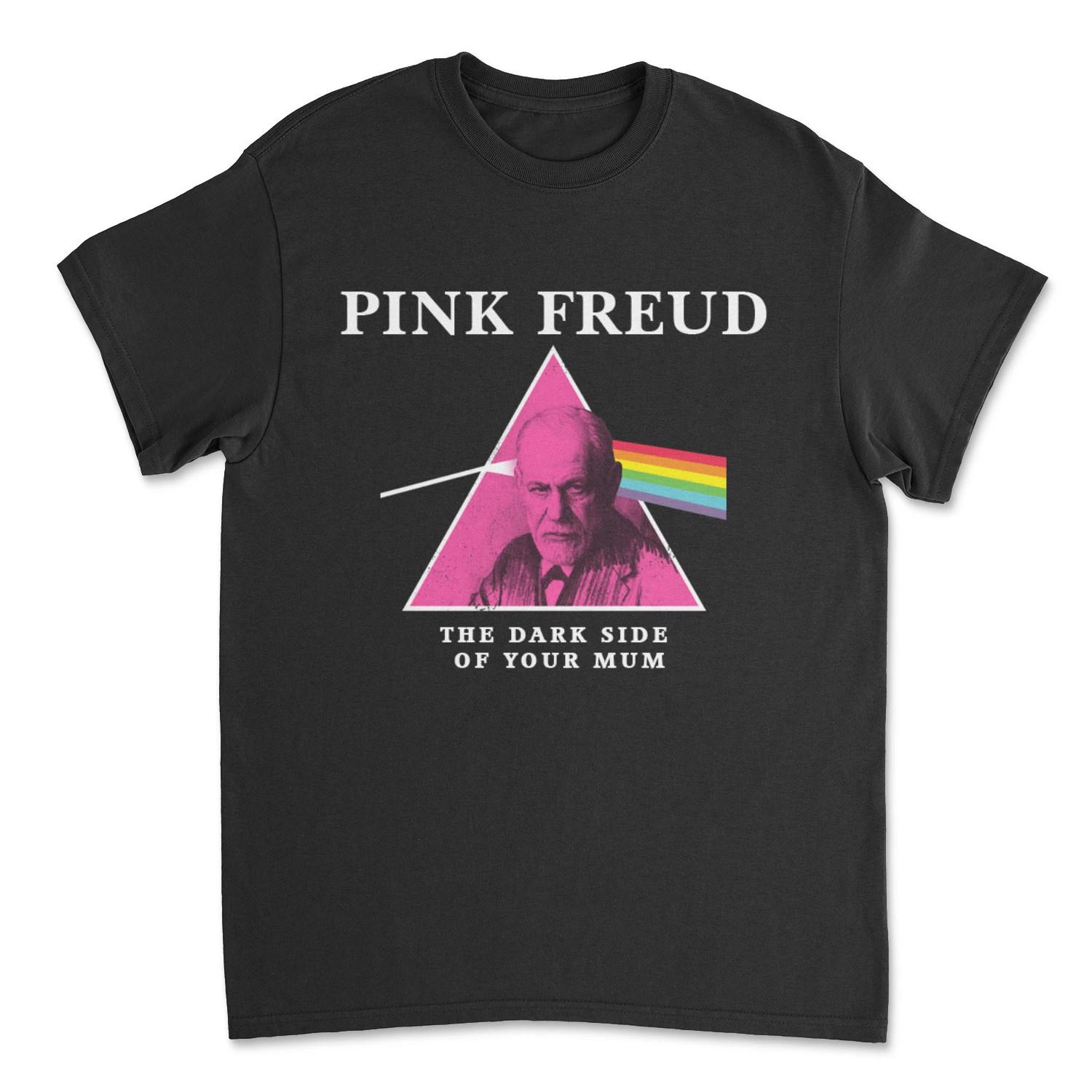 Pink Freud T-Shirt Rock Neurologist Pink Psychoanalysis Floyd S разноцветный