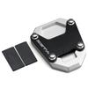 CRF1100L AFRICA TWIN Side Stand Extender Increased Contact Prevents Sinking On and Stainless Steel High Rubber Sheet Dirtfreak F4186