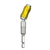 1/4 Inch Hex Magnetic Screw Drill Tip Quick Change Locking Bit Holder Drill Screw Tool Drive Guide Drill Bit Extension Rod