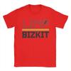 Limp Bizkit T-Shirt Unisex Unisex Punk Musik Lustig Reines Baumwoll-T-Shirt Rundhals Kurzarm T-Shirt Sommer Oberteile