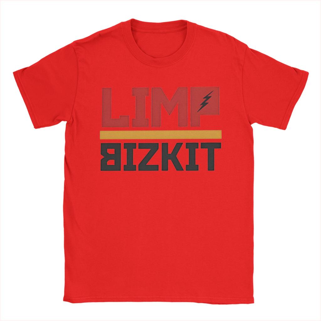Limp Bizkit T-Shirt Unisex Unisex Punk Musik Lustig Reines Baumwoll-T-Shirt Rundhals Kurzarm T-Shirt Sommer Oberteile