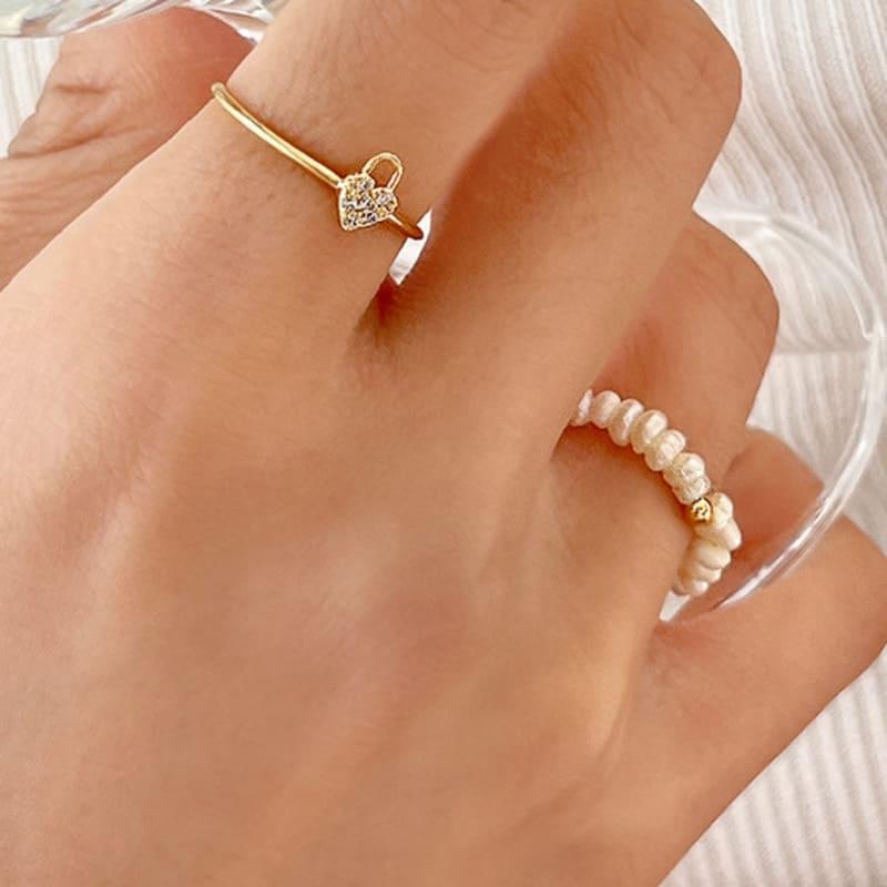 Primaute HEART LOCK RING