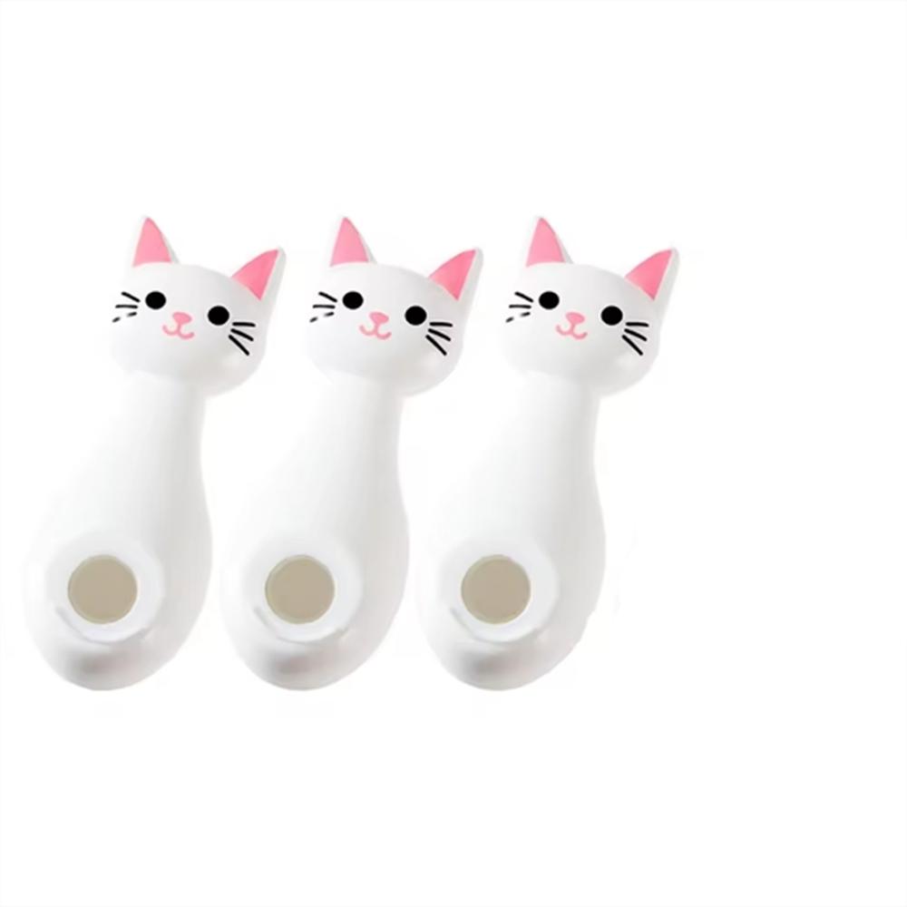 Creative Cat Magnetic Suction Hook With Strong Adhesive For Storing Air Conditioning Remote Controls And Fixing Routers
