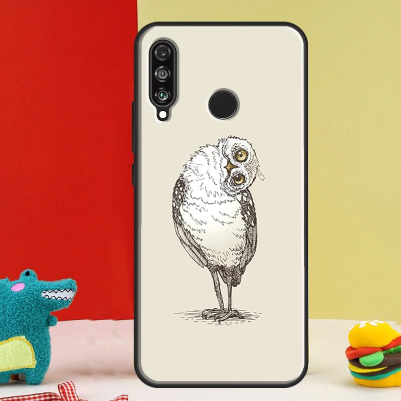 Fashion Cartoon Owl For Huawei Nova 5T 9 10 SE 12i 12s 11i Y91 Y90 Y60 Y70 Y72 Y61 P60 P30 Pro P20 P40 Lite Case