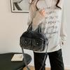 Vintage Denim Women's Bag Large Capacity Stitching Tote Women's Bag