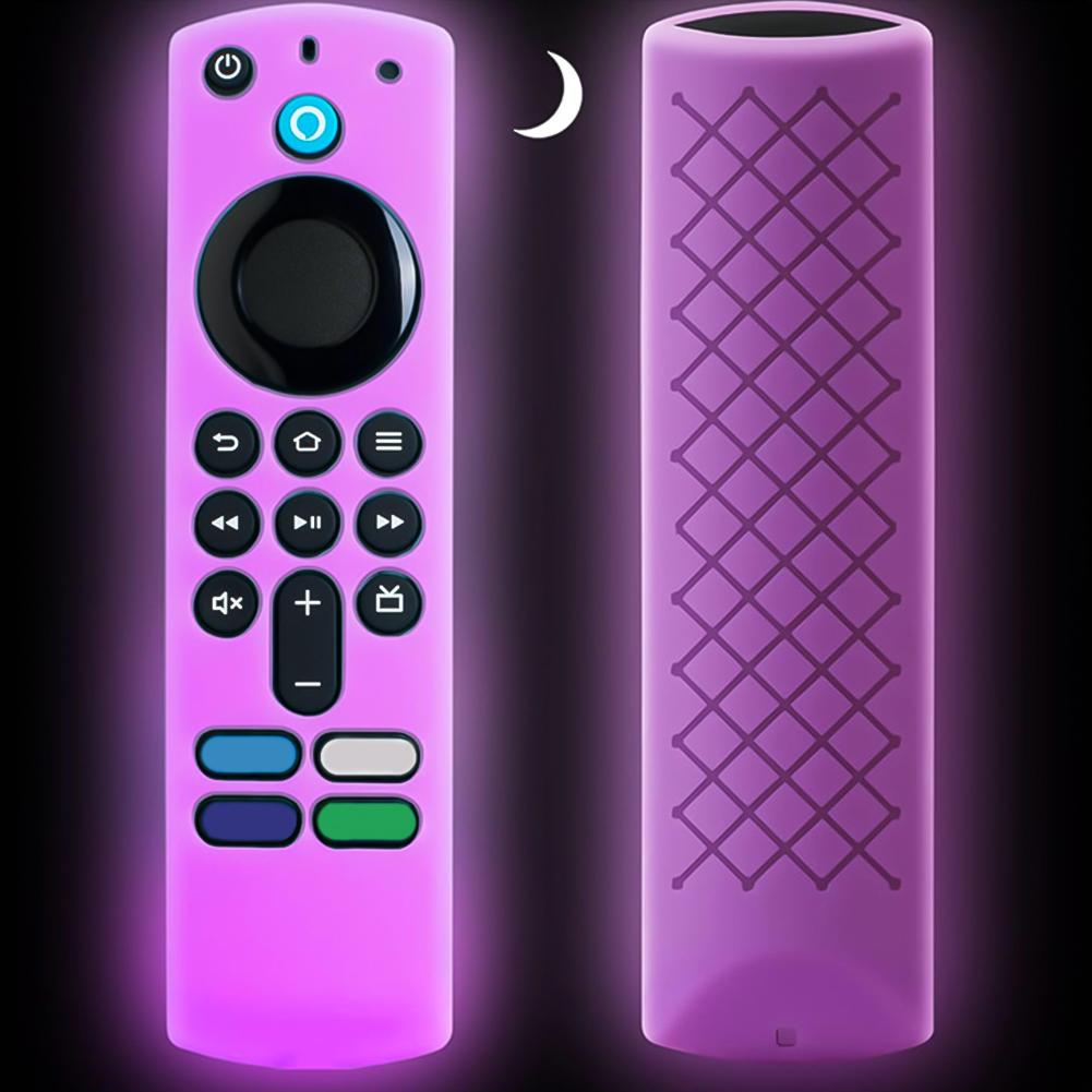 Silicone Remote Control Covers For Amazon Fire TV Stick (3rd Gen) L5B83G Shockproof Resistant Replacement Cover Protective Case