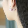 LOVUEE Pink Kitty with Pink Tulip Earrings