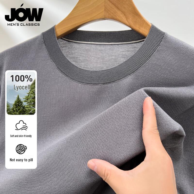 JOW Men s 100% Lyocell Round Neck T-Shirt 185/2XL