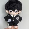 20cm Black Cat Butler Cotton Jacket Hoodie Outfit for Dolls - Free Shipping