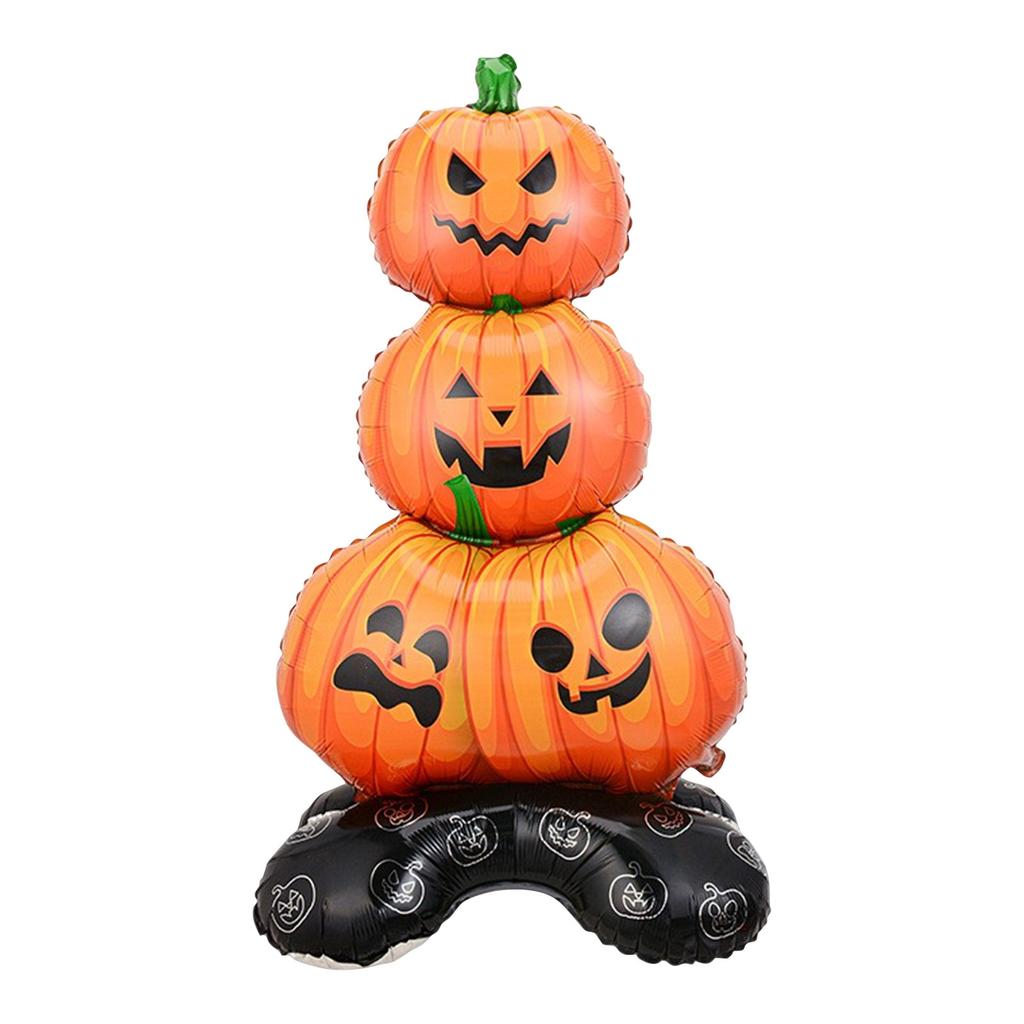 Halloween Single Base Single Stand-up Three-dimensiona Column Can Stand Up Base Aluminum Film