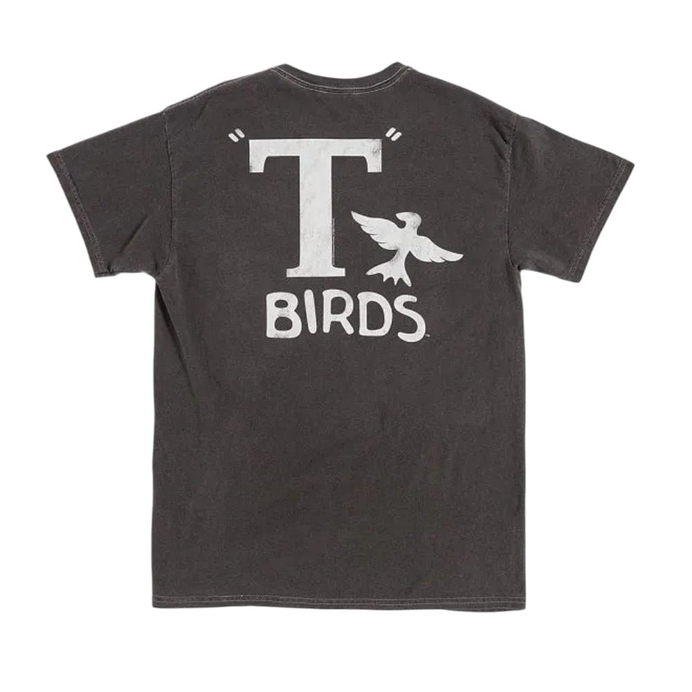 Grease Unisex Adult T-Birds Back Print Washed T-Shirt