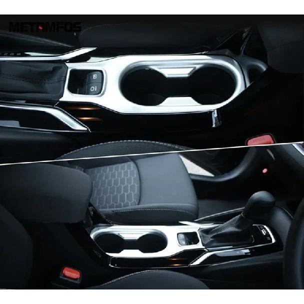 Center Console Water Cup Holder Panel Cover Trim For Toyota Corolla     Matte Interior Accessories Car Styling