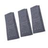 3pcs RV Step Covers 22 X 20in Wearproof RV Stair Carpets for 8 To 11 Inch Depth RV Radius Steps Gray