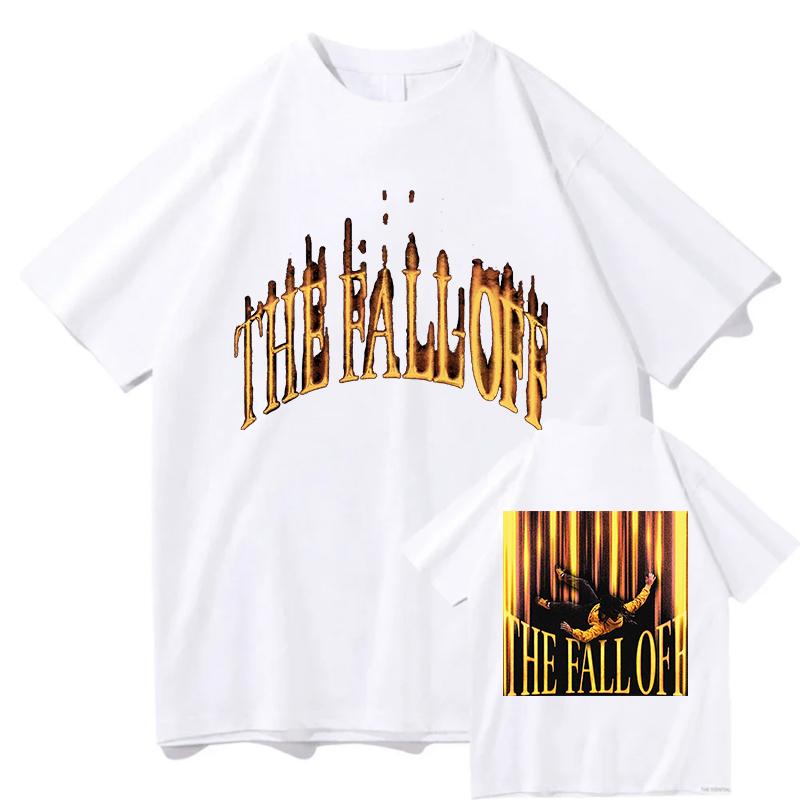 J Cole THE FALL OFF T Shirts Pure Cotton Unisex Fashion Aesthetic Summer Women Casual Cotton Tshirt Classic Oversized Streetwear