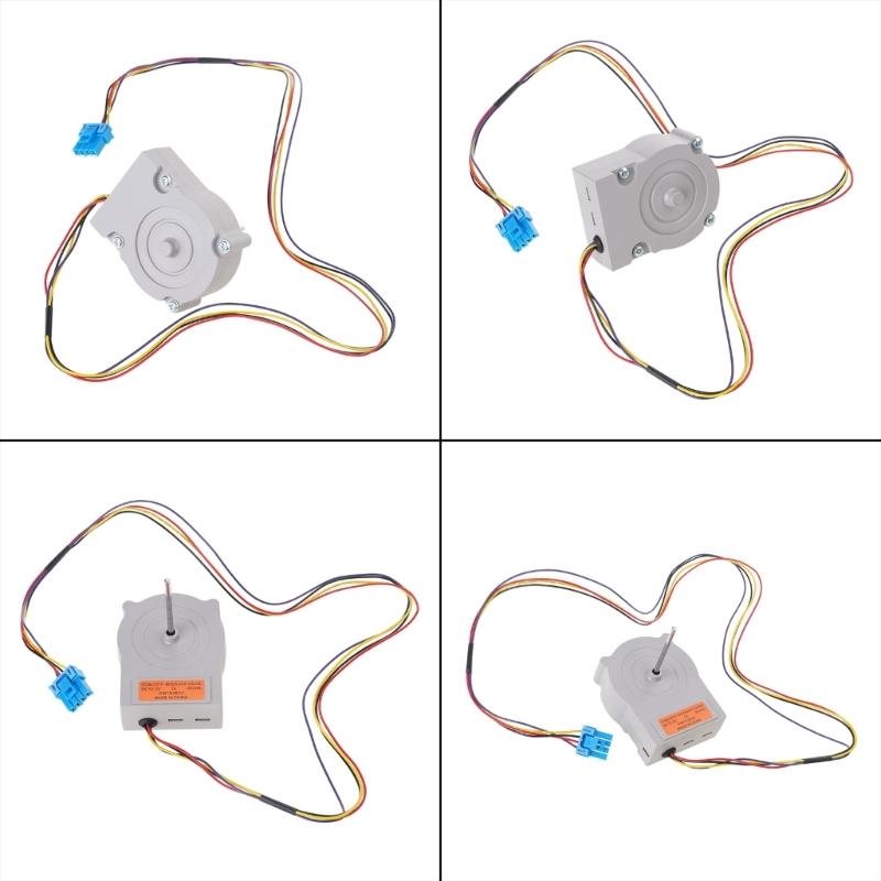 EAU63103205 Refrigerator Evaporator Fan Motor 12V 1A 4Pin Replacement Plastic Composite Rust Resistant For 73132 73133