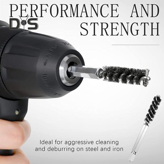 1/2 ks Golfové hole Kartáč na hadici na hlavu Nerezová ocel Kartáč na golfové hole Čisticí nástroj Golfový hřídel Kroucený drátěný vrtací kartáč