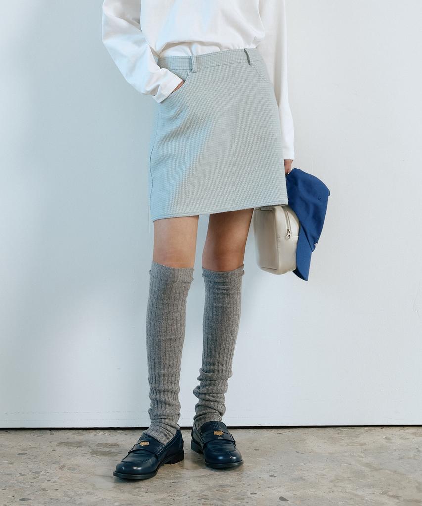 Yulago Alice Tweed Mini Skirt