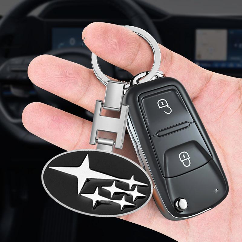 Klíčenka na auto Znak auta Dárek s kroužkem na klíče Auto příslušenství Pro Subaru Forester Crosstrek Outback Impreza XV Tribeca Ascent Legacy Levorg Mpreza