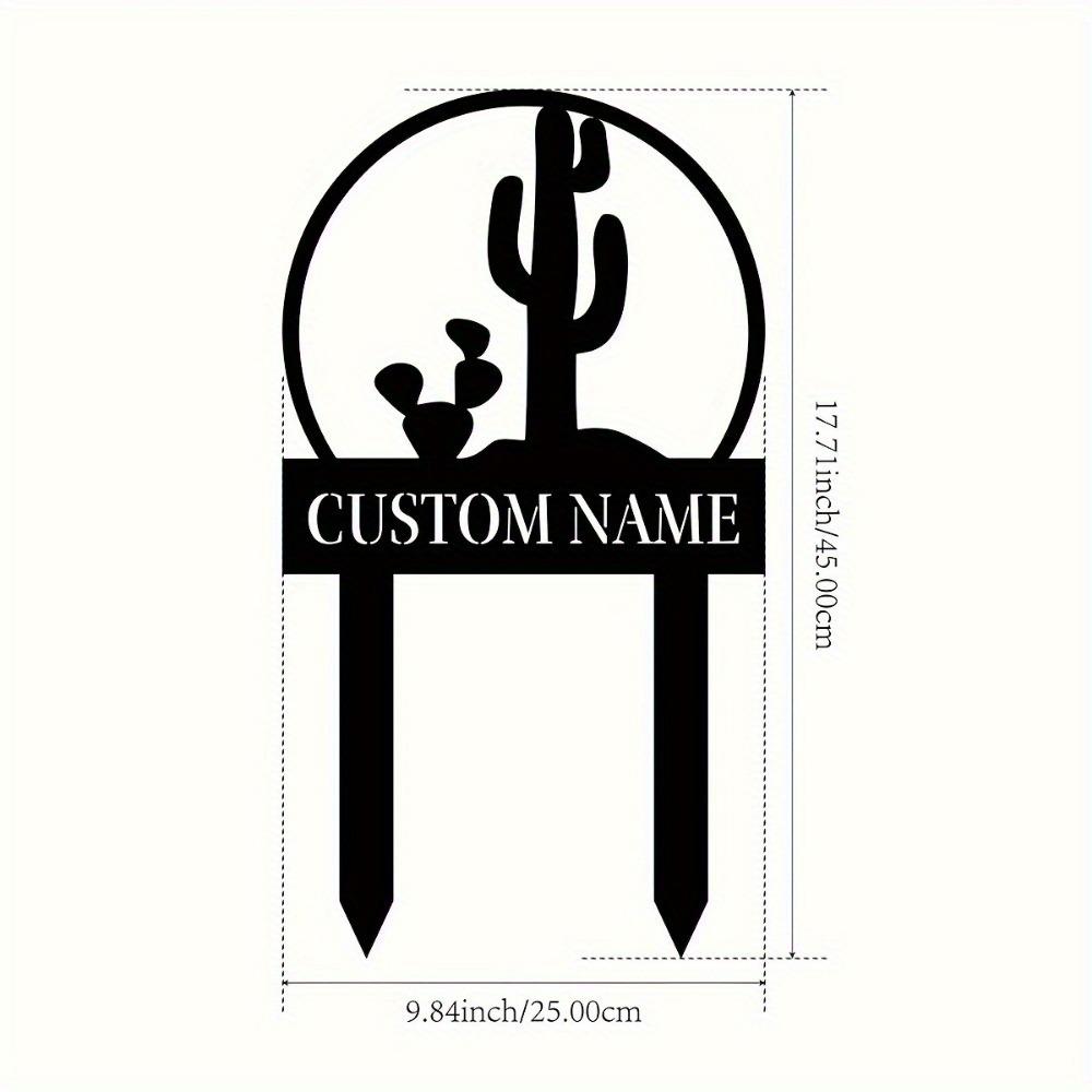 

Custom Metal Garden Stakes Outdoor Lawn Patio Decor Personalized Yard Gift TYDZ003061