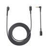 Sound Card Audio Cable with 3.5mm Right Angled Male to Female Cable Adapter Gaming Headset Earphones Audio Cable