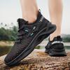 Trend nät andningsbara sport pappa skor vår och sommar ny mode platå casual herrskor