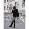 Tooxika 2024 Autumn And Winter New Fashion British Loose Suit Collar Short Coat Woolen Coat For Women