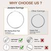14K Gold Plated 925 Sterling Sliver Post Hoop Earrings, 2MM Thick Hoop earrings Lightweight Large Hoop Earrings for Women Trendy 20/30/40/50/60/70mm