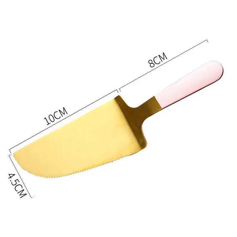 Creative Stainless Steel Cake Shovel Knife Pie Pizza Cheese Server Divider Knives Baking Household High-quality Kitchen Tools
