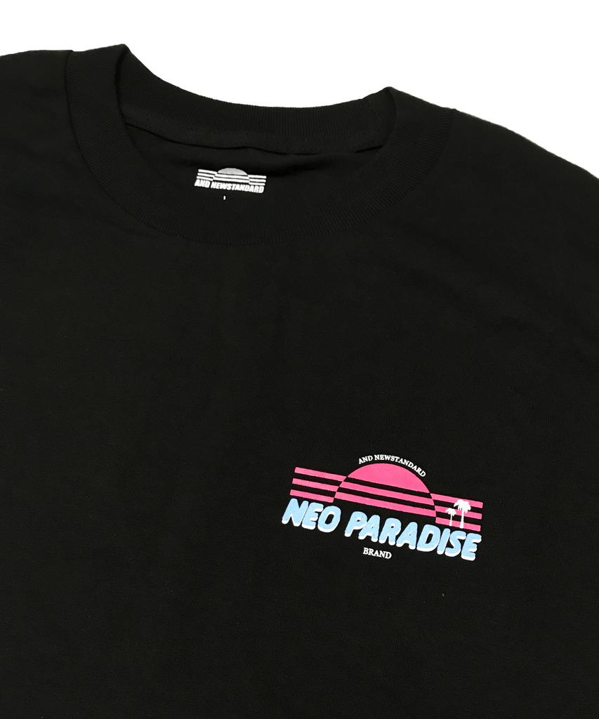 AND NEWSTANDARD Neo Paradise T-Shirt (Black)
