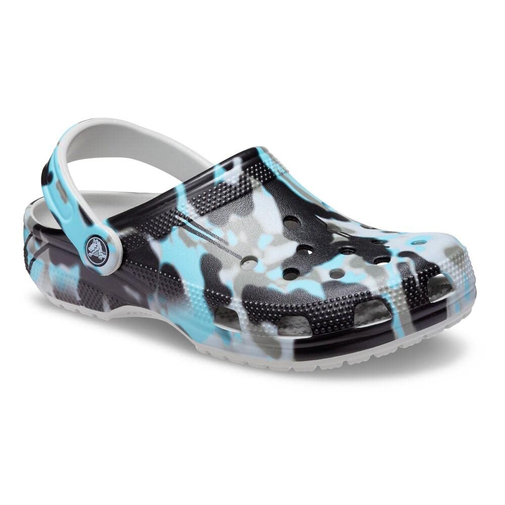 Crocs Atmosphere (1FT) Unisex Classic Spray Camo Clog Sandals, Size 25cm (M7/W9)