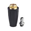Pressure Washer Turbo Nozzle 4000 PSI Accessories Accessory Black Parts Protective Sleeve Quick Connect Rotating