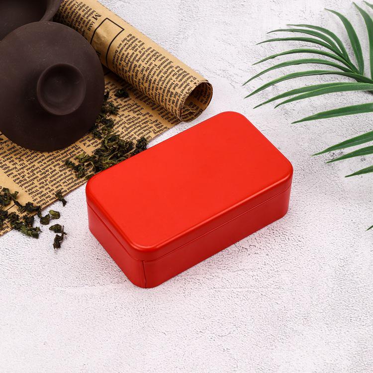 Brushed Iron Tea Can and Playing Card Storage Box