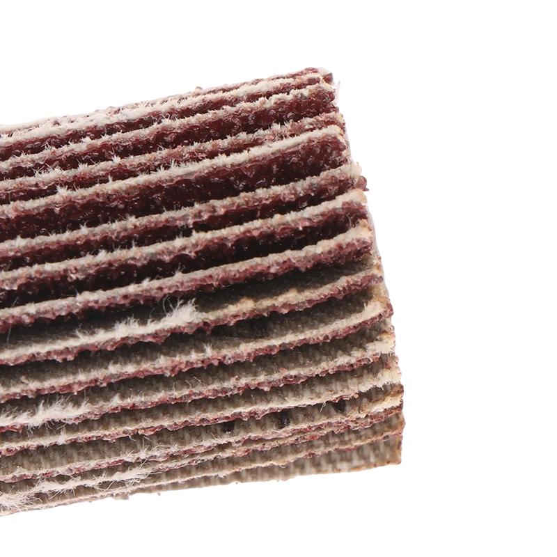 3Pcs 80 Grits Alumina Particles Flap Wheel Sanding Paper Flap Wheel For Removing Rust Deburring Grinding Polishing Flat