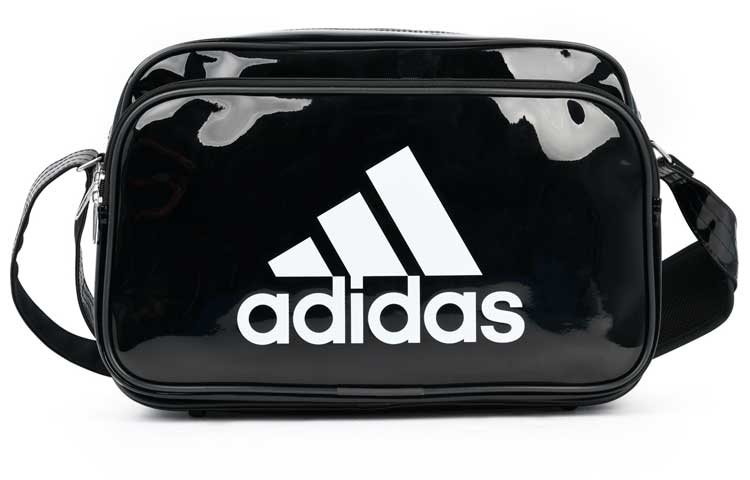 

Adidas Polyurethane Gym Bag, Shoulder Bag, Crossbody Bag Small Unisex Black CX4042