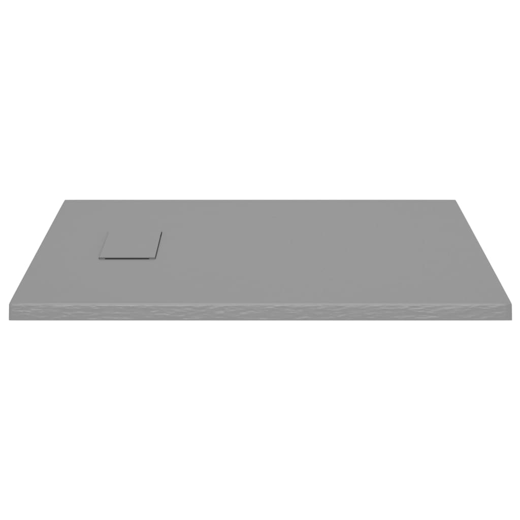 Vidaxl Shower Tray, SMC, Grey, 90 X 70 Cm