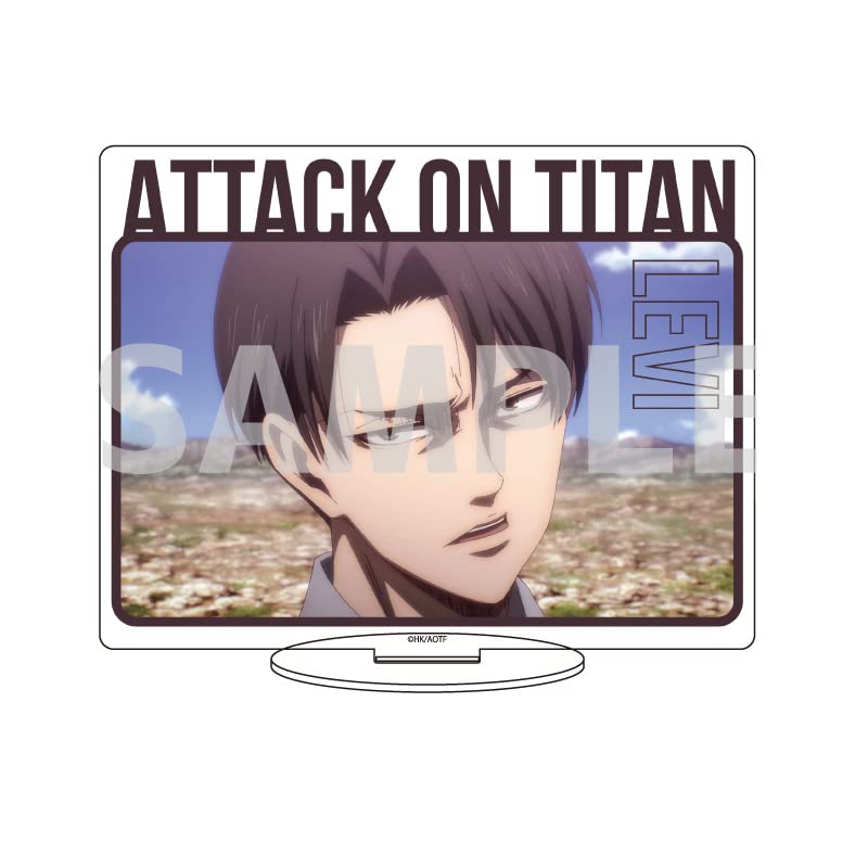 

A3 Attack on Titan 25 Levi scene shot second edition Character acrylic figure ver.