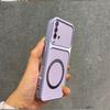 Upgraded Big Lens Protection Case for Xiaomi Redmi 9T Luxury Leather Casing with Magnetic Ring