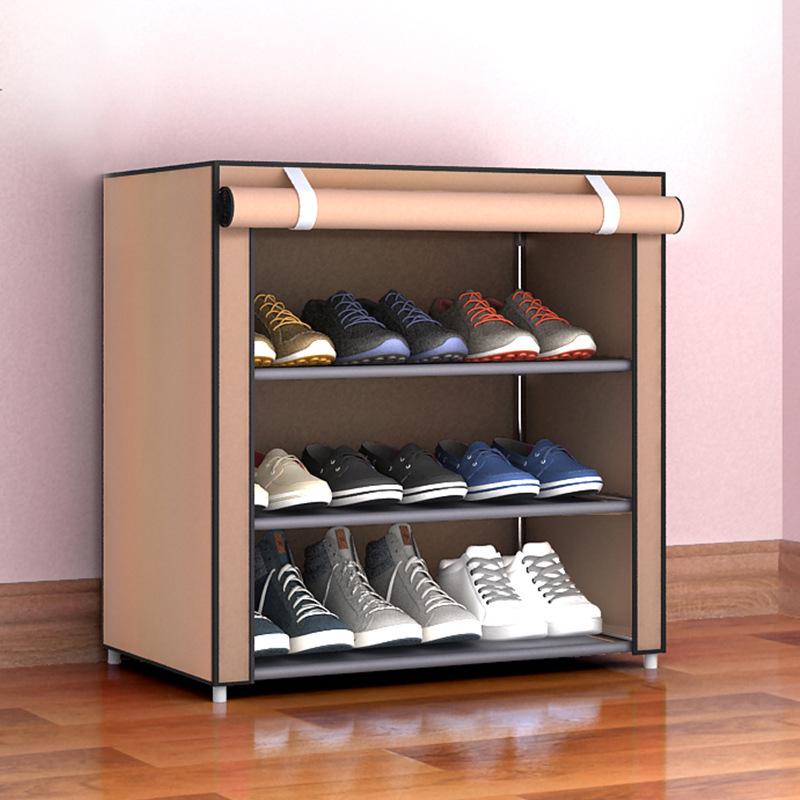

F-Style Dustproof Shoe Cabinet: Multi-Layer Cloth Cabinet & Storage Rack for Shoes