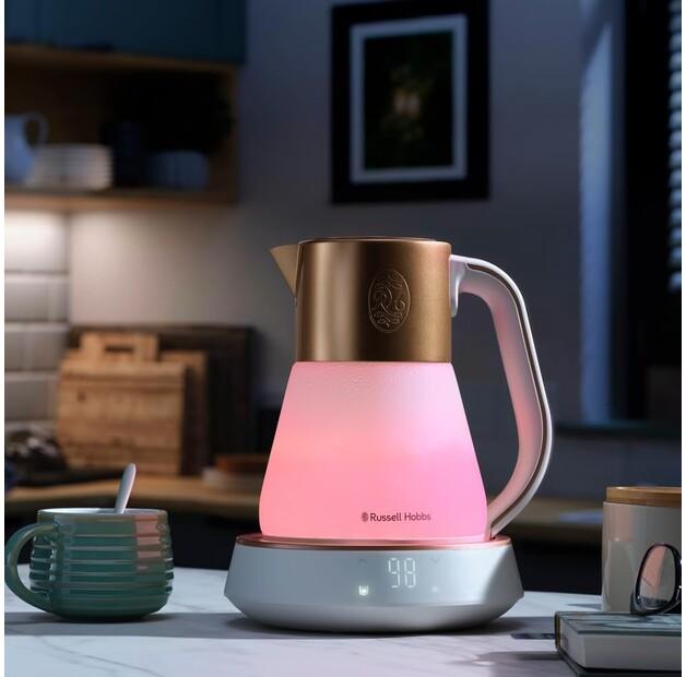 Kettle Russell Hobbs Calm with Sound Function White (27450-70)