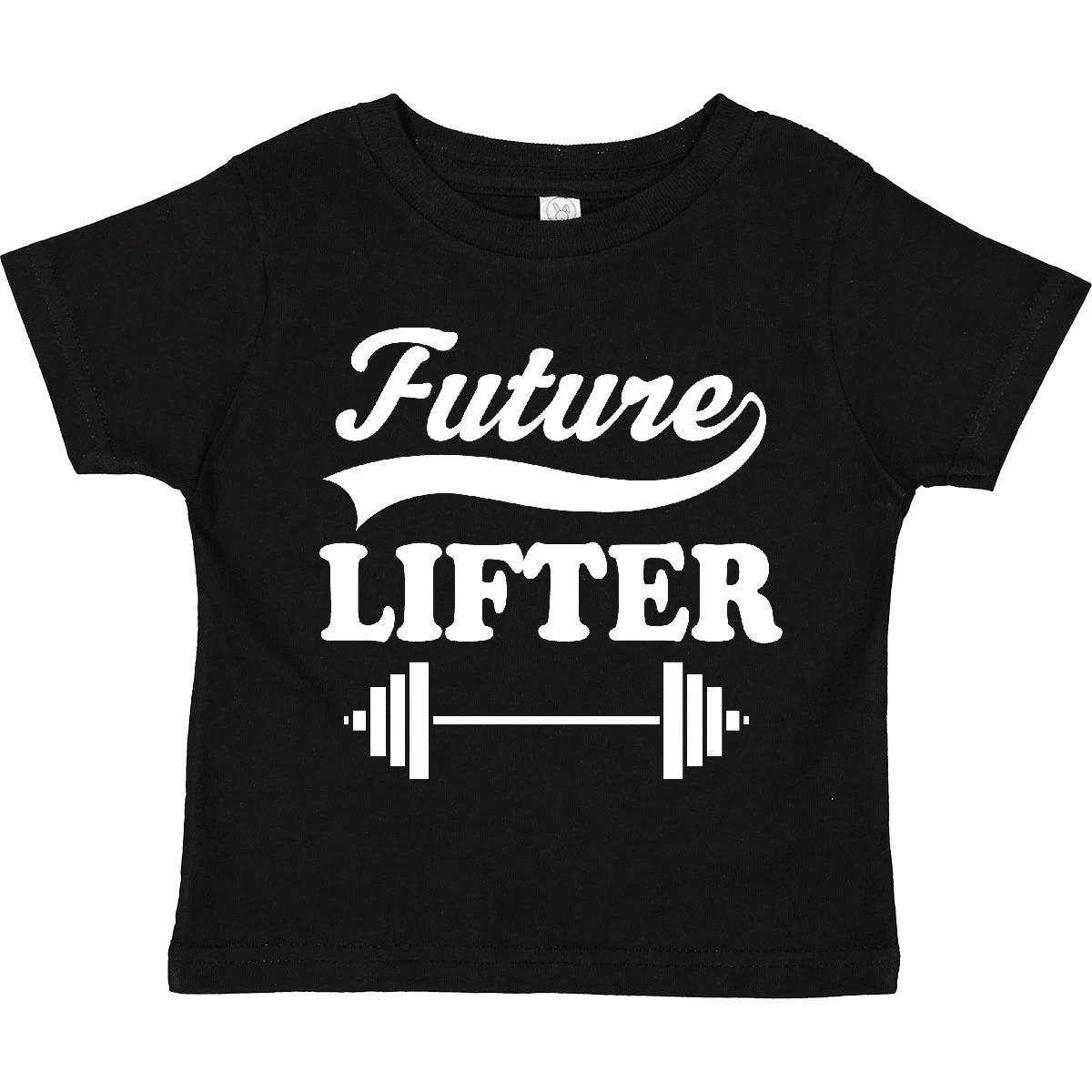 Inktastic Future Lifter Weightlifting Toddler T-Shirt Weightlifter Lifting Kids 140